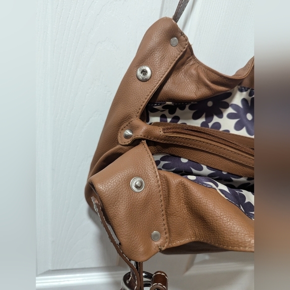 Nino Bossi Leather Hobo Bag